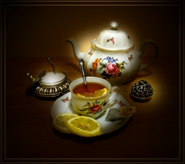 Добрый вечер с чашкой чая