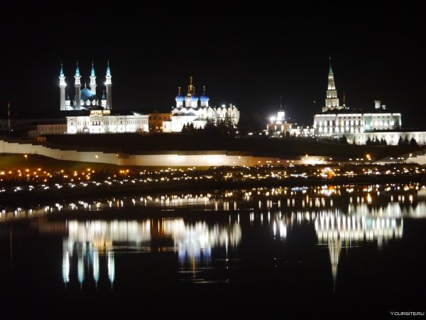 Казань ночью