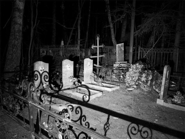 Мистическое кладбище
