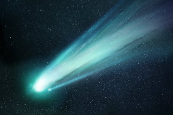 Кометы ночью
