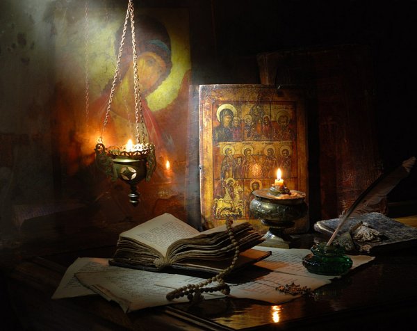 Красивые православные доброй ночи и ангела хранителя ко сну
