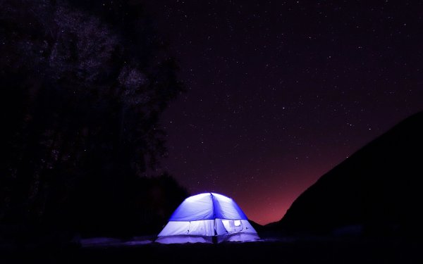 Палатка и ночь