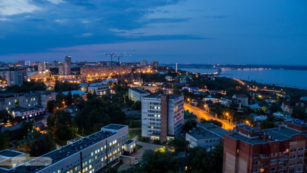 Ульяновск ночью