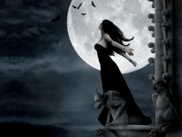Ведьма ночью