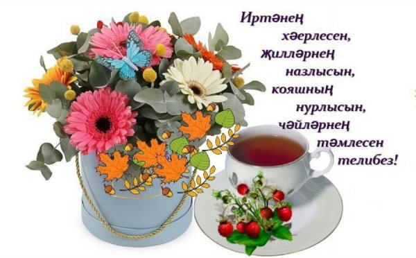 Хорошего утра на татарском языке