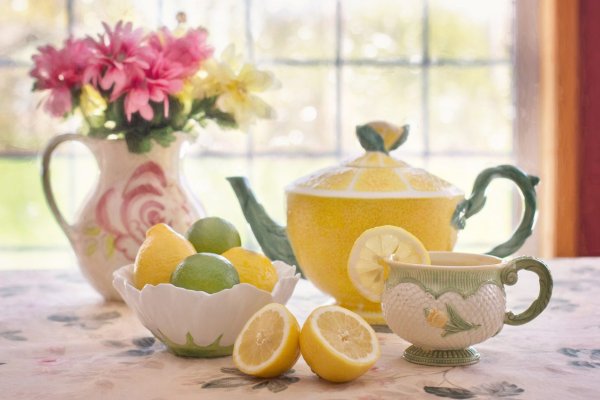 С лимоном доброе утро