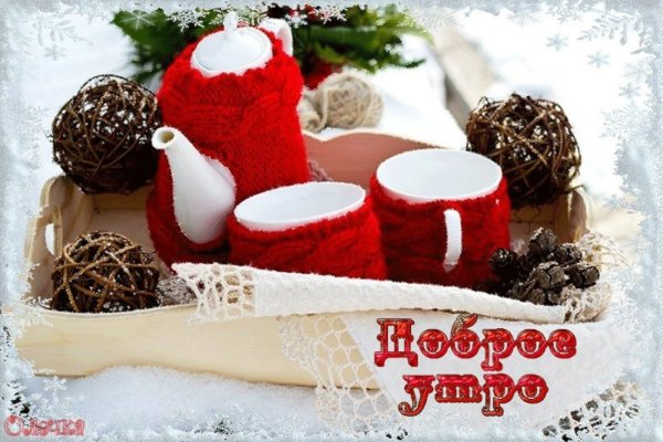 С новым морозным утром