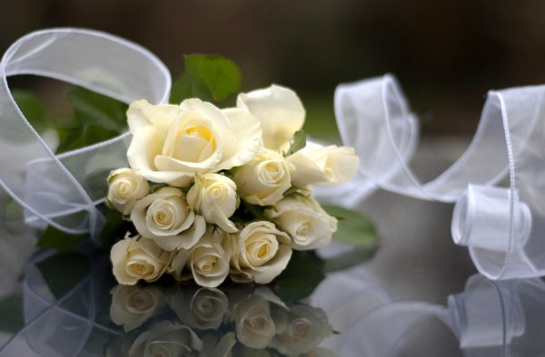 С цветами с днем свадьбы красивые