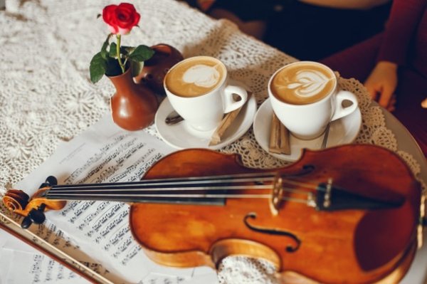 Скрипка утром