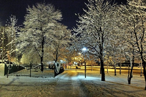 Снег вечером красивые