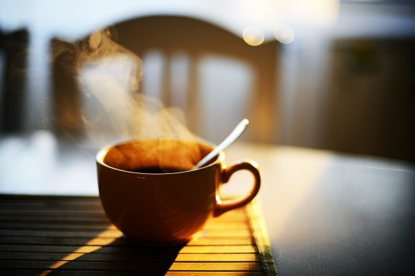 Утро солнце и чай