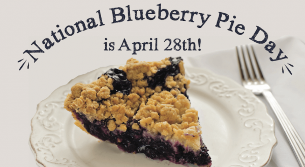 День черничного пирога 28 апреля