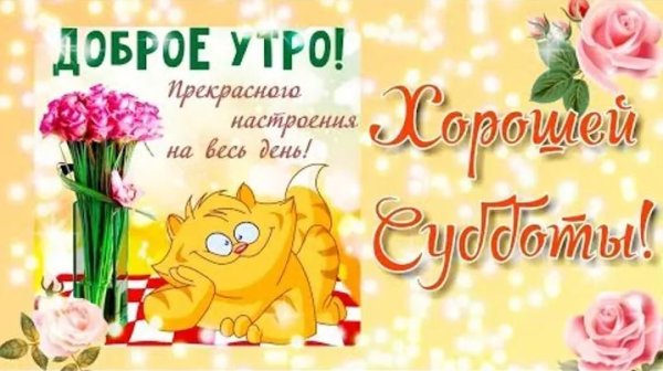 Плодотворной субботы