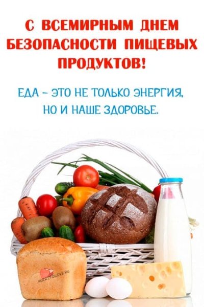 Всемирный день безопасности пищевых продуктов 7 июня
