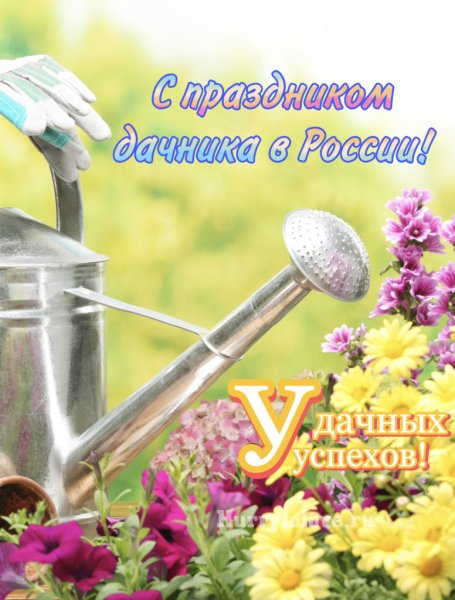 День дачника в России 23 июля