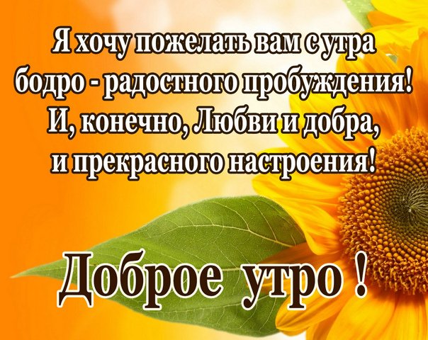 День радостного утреннего пробуждения 8 июня