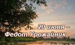 Федот Урожайник   20 июня