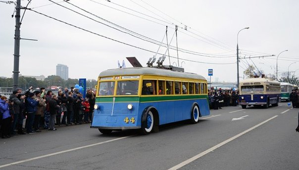 День рождения троллейбуса 13 апреля