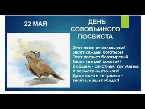 День богатырского Посвиста 22 мая