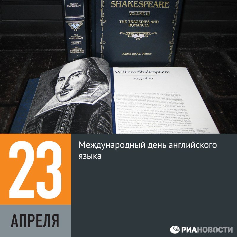 День английского языка 23 апреля