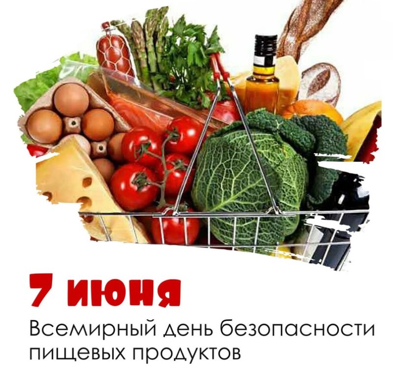 Всемирный день безопасности пищевых продуктов 7 июня